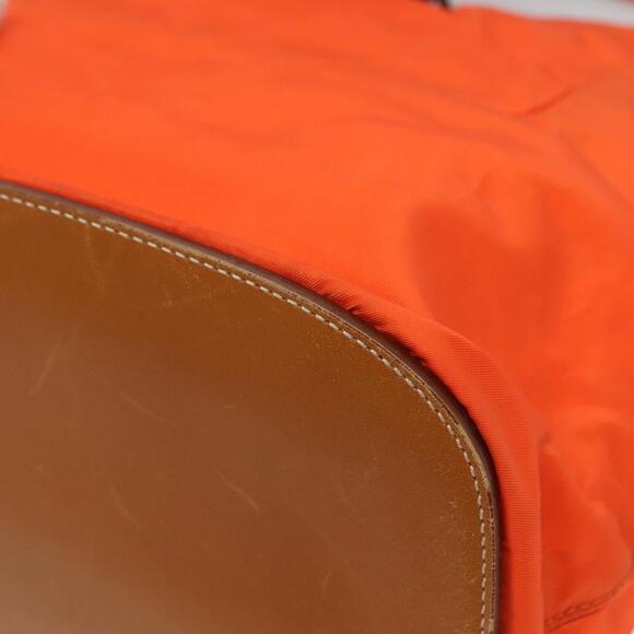PRADA Shoulder Bag Nylon Orange - Picture 16 of 16